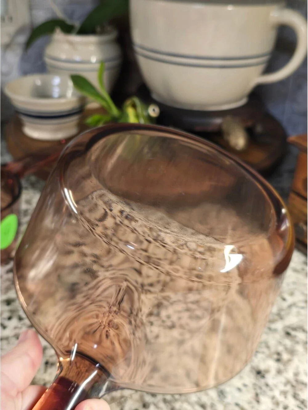 Glass Vision ware visions 1.5 liter pot